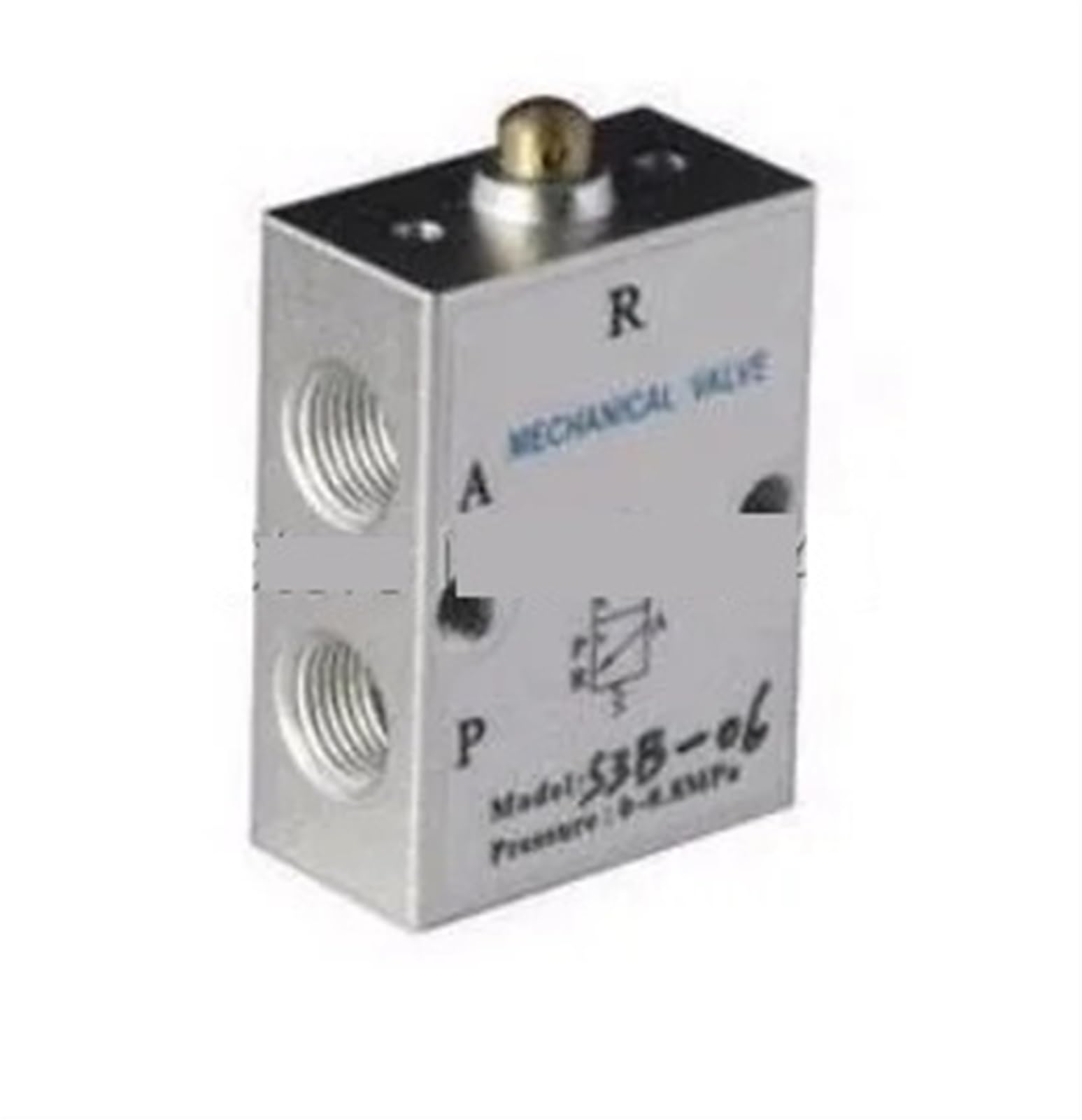 S3B/S3L/S3R/S3V 2-pozycyjny 3-drożny ręczny zawór pneumatyczny mechaniczny S3V-06 S3V-08 1 szt. (kolor: S3L-M5)
