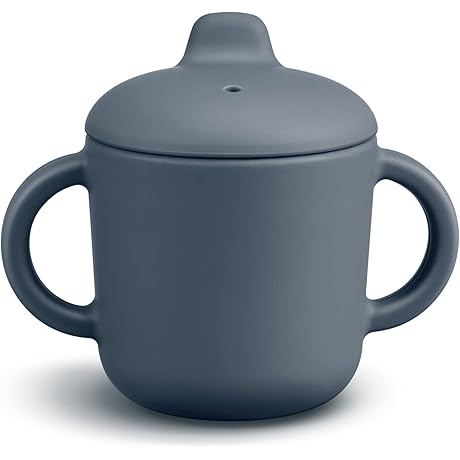 Sippy Cups for Baby 6 Months+, Silicone Sippy Cups Leak Proof, Microwavable...