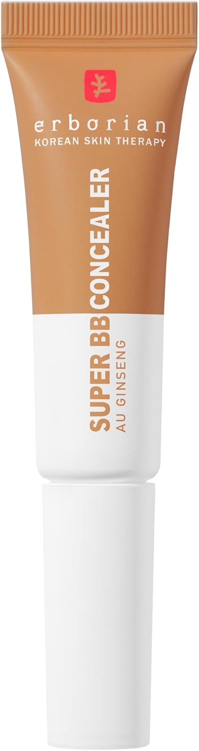 Erborian – Super BB CONCEALER – Anticernes-soin haute couvrance enrichi en Niacinamide et SPF 25 - Correcteur yeux hydratant, fini naturel – Cosmétique Coréenne