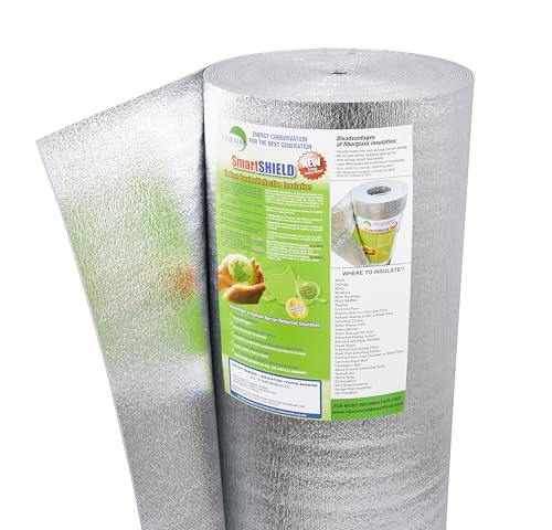 INSULATION MARKETPLACE SmartSHIELD Rouleau d'isolation thermique réfléchissant 3 mm x 30 m