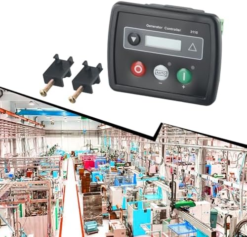 Derin Deniz DSE3110 Modülü için Jeneratör Kontrolü, Arkadan Aydınlatmalı LCD Ekran, Monitörler Gerilim ve Frekansı Optimum Performans için - Görsel 6