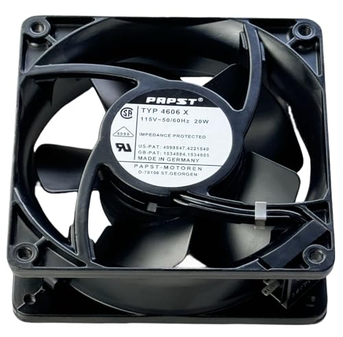 Ventilador de refrigeración PAPST TYP 4606X 115V 20W 120mm alta temperatura 6