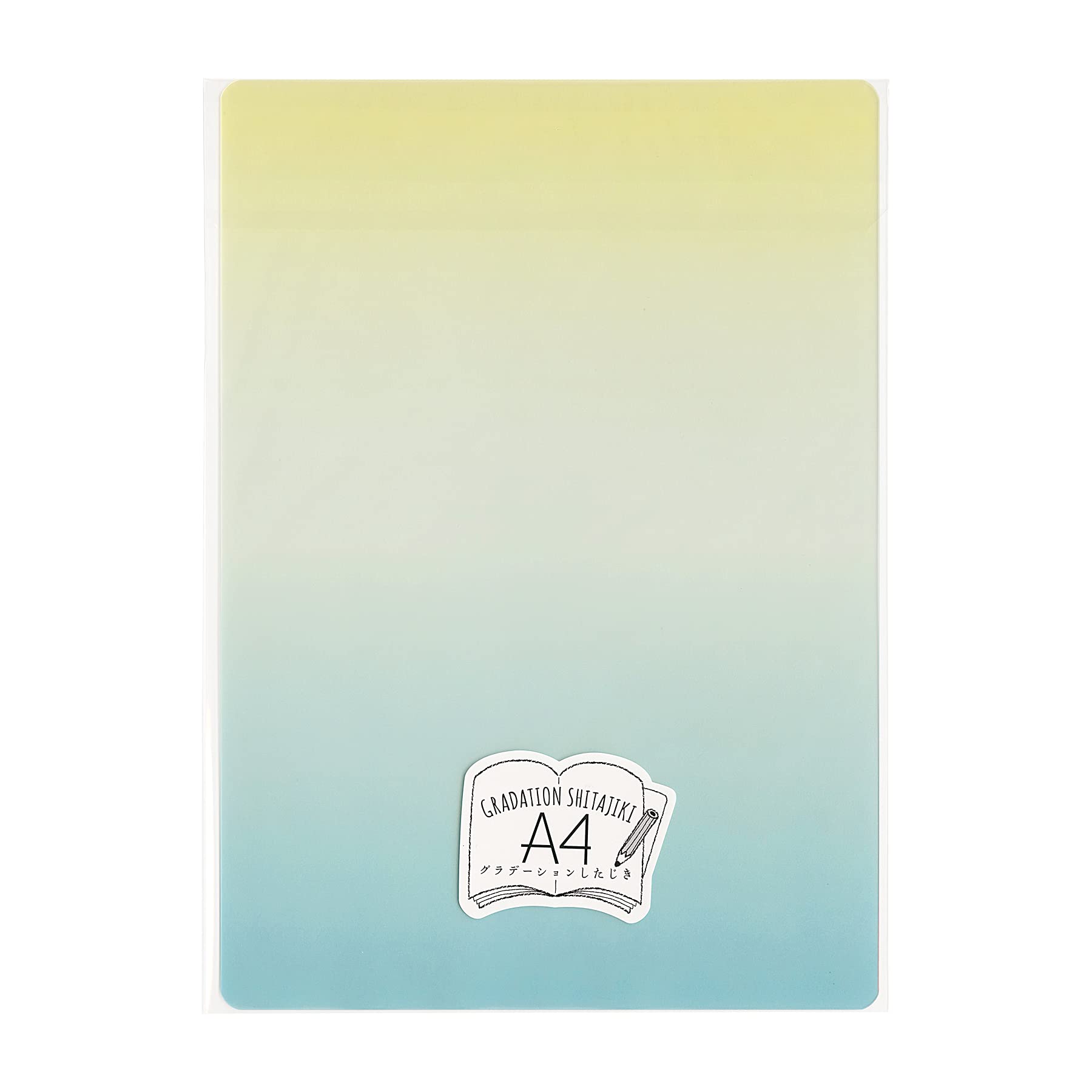 Amazon.co.jp: Kyoei Plastic Gradient Tojiki A4 Size (Lemon Yellow