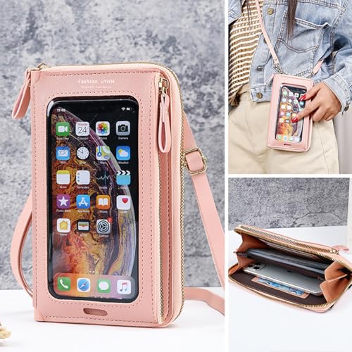 Phone Purse Crossbody Bags for Women Small Travel Wallet Touch Screen4