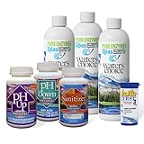 Waters Choice Complete Hot Tub Chemicals 3-Month Starter Kit-All-in-One Water Clarifier, Chemical-Free Spa Kit for Easy Water Care in Hot Tubs & Jacuzzis