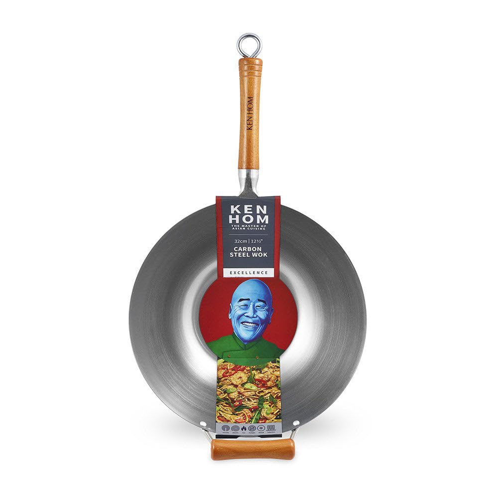Ken Hom KH432003 Wok, Szary, 32 cm