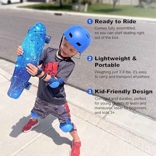 Kids Skateboard Set with Gear