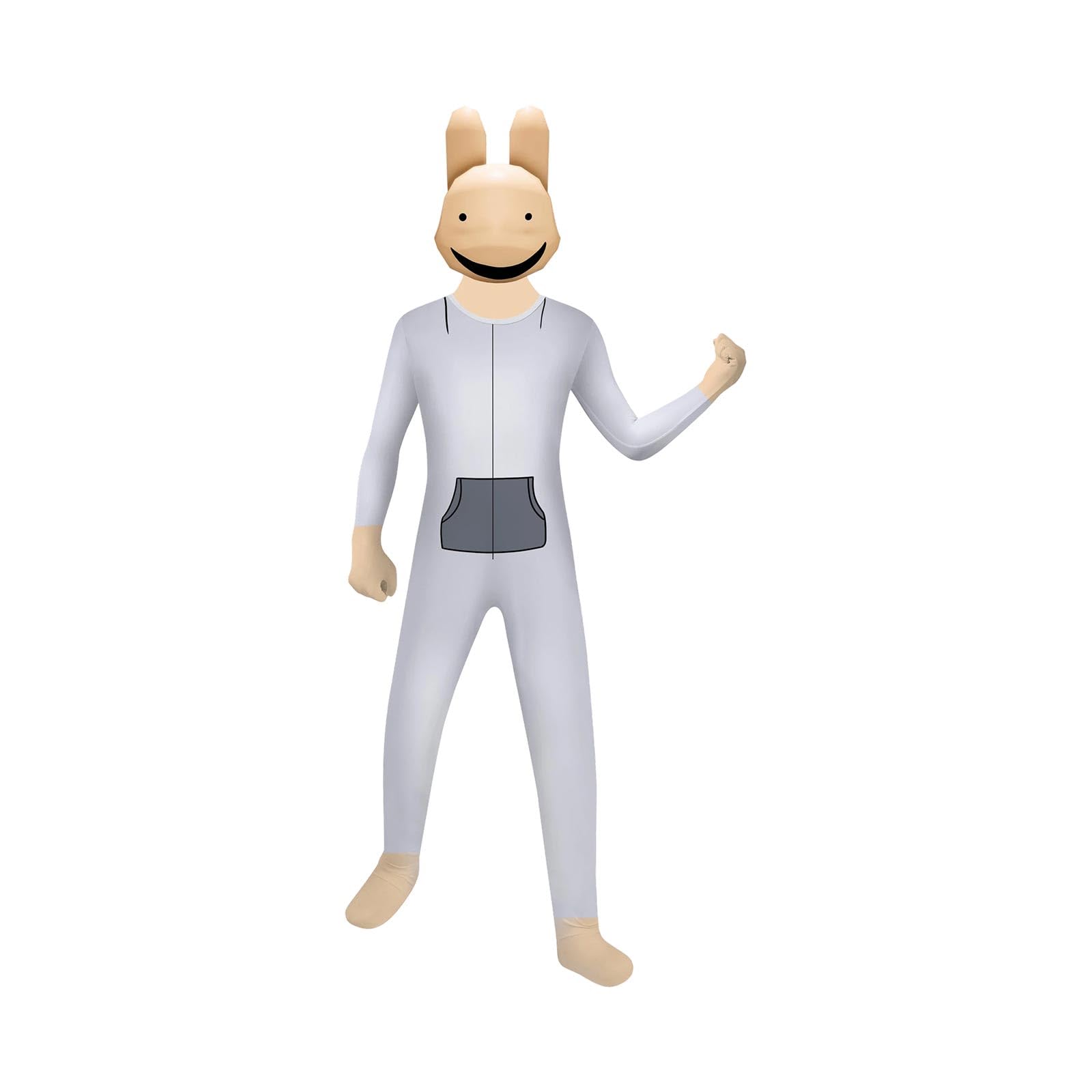 Animal Hospital Costume Halloween Party Outfits Full Body with Mask