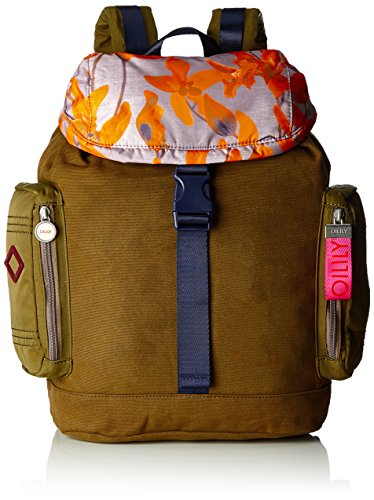 Preisvergleich Produktbild Oilily Damen Whoopy Backpack Lvf 4170000070 Rucksack, Braun (mud 752)