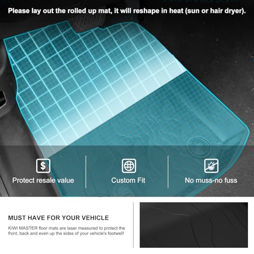 Image of Kiwi Master Floor Mats & Cargo Mat for 2018-2026 Jeep Wrangler JL 4-Door