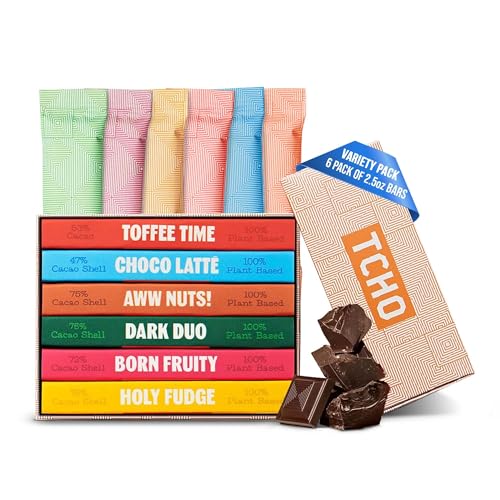 TCHO Chocolate Gift Box - Vegan Oat Milk Chocolate Bars