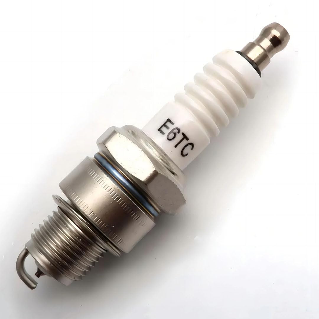 Bujias para Yamaha PW50 PY50 Peewee 50 Pit Dirt Bike, Bujía para Motor de 2 Tiempos de 49 CC a 80 CC, 2/5/10 Unidades E6TC (10 Unidades)