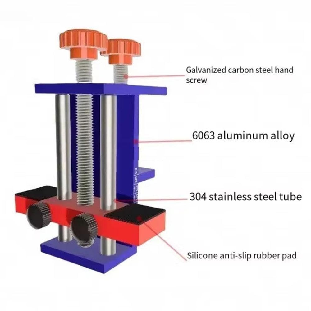 Positionneur D'installation De Porte D'armoire En Aluminium, Gabarit De Quincaillerie D'armoire, Localisateur De Montage De Porte D'armoire, Gabarit De Quincaillerie Polyvalent