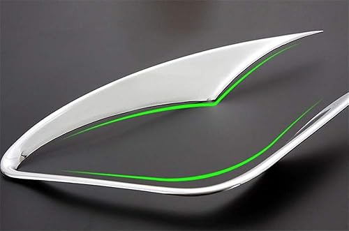 Miniatura 7 de HIGH FLYING Para Mazda CX-5 CX5 2013 2014 2015 2016 ABS cromo Accesorios de coche delantero y trasero niebla luz lámpara párpado decoración cubierta