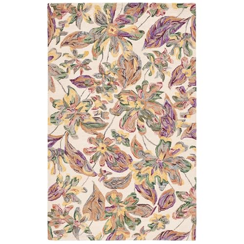 Image of Hand Tufted Premium Rug Premium Wool Carpet for Living Room Bedroom and Hall Size 8x10 Feet Color Multi