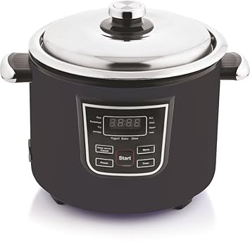 Cookup 1.8 Litres Digital/Multipurpose Electric Rice Cooker | 2 Stainless Steel Cooking Pot | Stainless Steel Steamer | 11Multi Purpose Functions |…