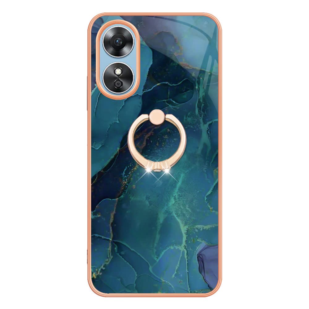 ESONG Cover per Oppo A57 5G/A77 5G/A57e 4G/A57S 4G,Realme V23,AntiGraffio Silicone Morbida Silicone Ultra Sottile ma Resistente Case Caso,Antiurto