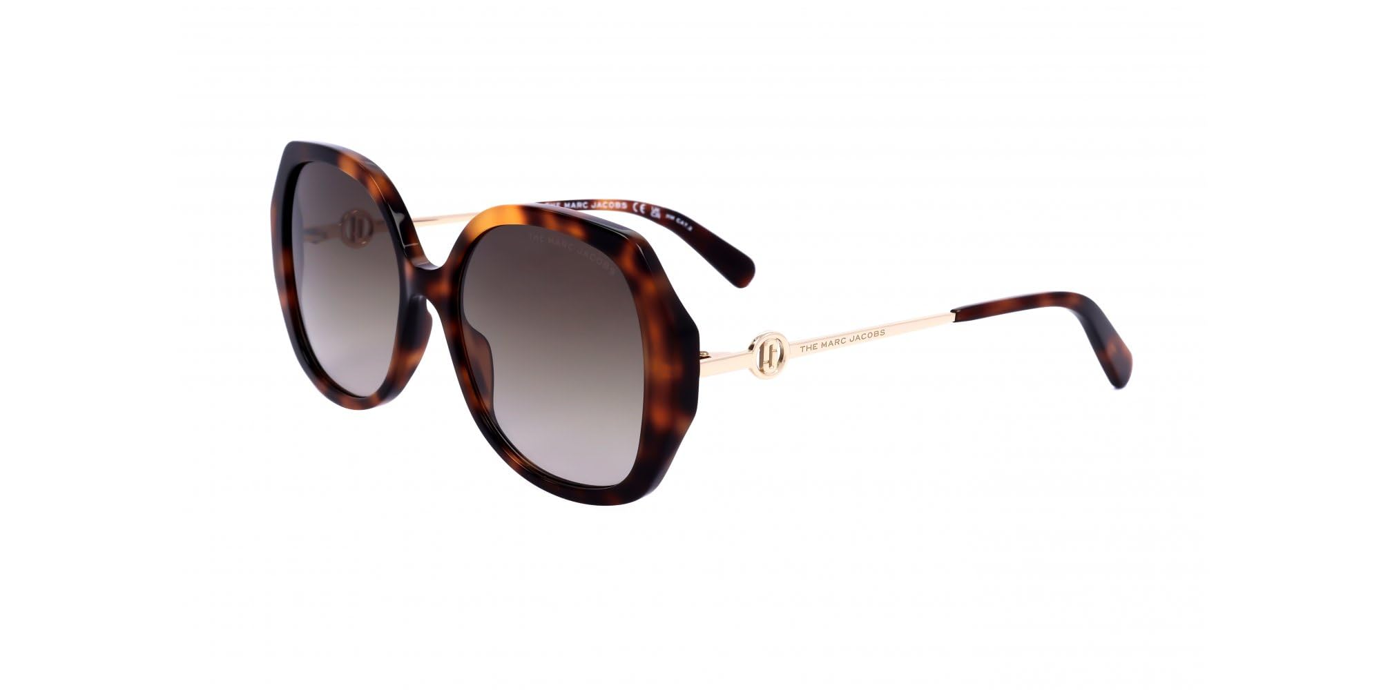 Marc Jacobs Women's Brown Sunglasses, 55 Mm, Havana Sunglasses Style 581/S