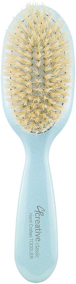 Creative Hair Tools Classic Baby/Toddler Gentle Boar Bristle Hair Blue