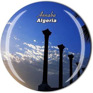 Annaba Algeria Fridge Magnet Travel Souvenir Gift Home Kitchen Decoration Magnetic Sticker Crystal Refrigerator Magnet Collection