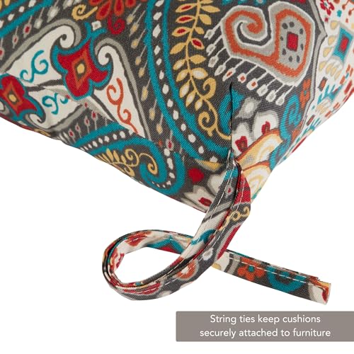 image for Greendale Home Fashions Outdoor 44 x 22-inch High Back Chair Cushion, 