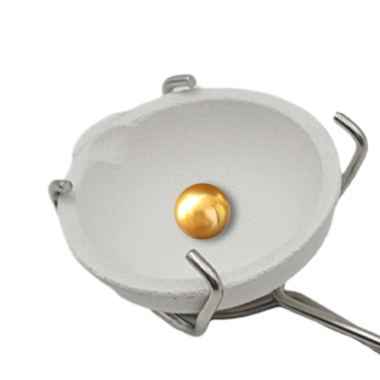 Générique Creuset pour fusion de métal,Outil de Raffinage | Récipient pour Fonte d'Or - pour Débutants Femmes Atelier Fonte Bijoux Maison Laiton