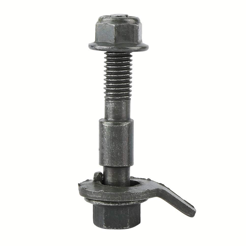 0.47"/12mm Adjustable Cam Bolts Kit, 5pcs 12mm Vehicles Steel Four Wheel Alignment Adjustable Camber Kit Cam Bolt Army Green