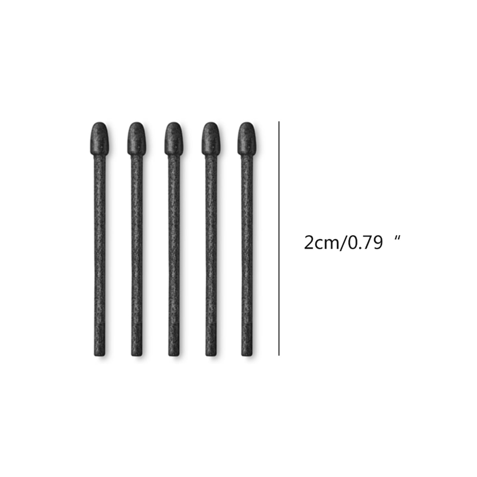 Polyesterfaser-Stiftspitzen, Ersatzspitze für Kindles, Schreibstift-Nachfüllungen, 2 cm, 20/10/5 Stück, Ersatzspitzen aus Polyesterfaser, Ersatzspitze für Kindles, Schreibstifte