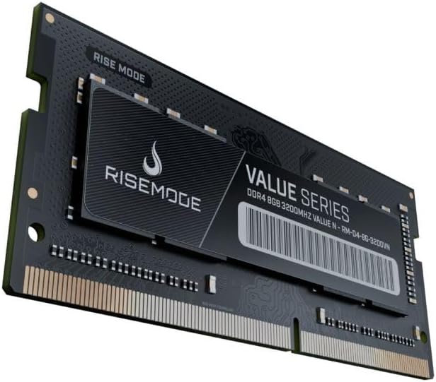 Memória RAM Rise Mode Value 8GB 3200Mhz DDR4 para Notebook 1.2v -...