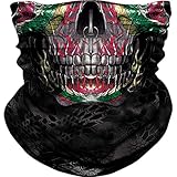 Seamless Neck Gaiter Shield Scarf Bandana Face Mask Seamless UV Protection for Motorcycle Cycling Ri