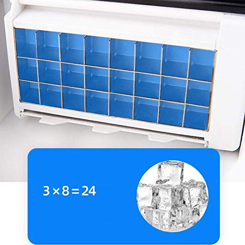Máquina automática para hacer hielo con pantalla LCD acero inoxidable miniatura 5