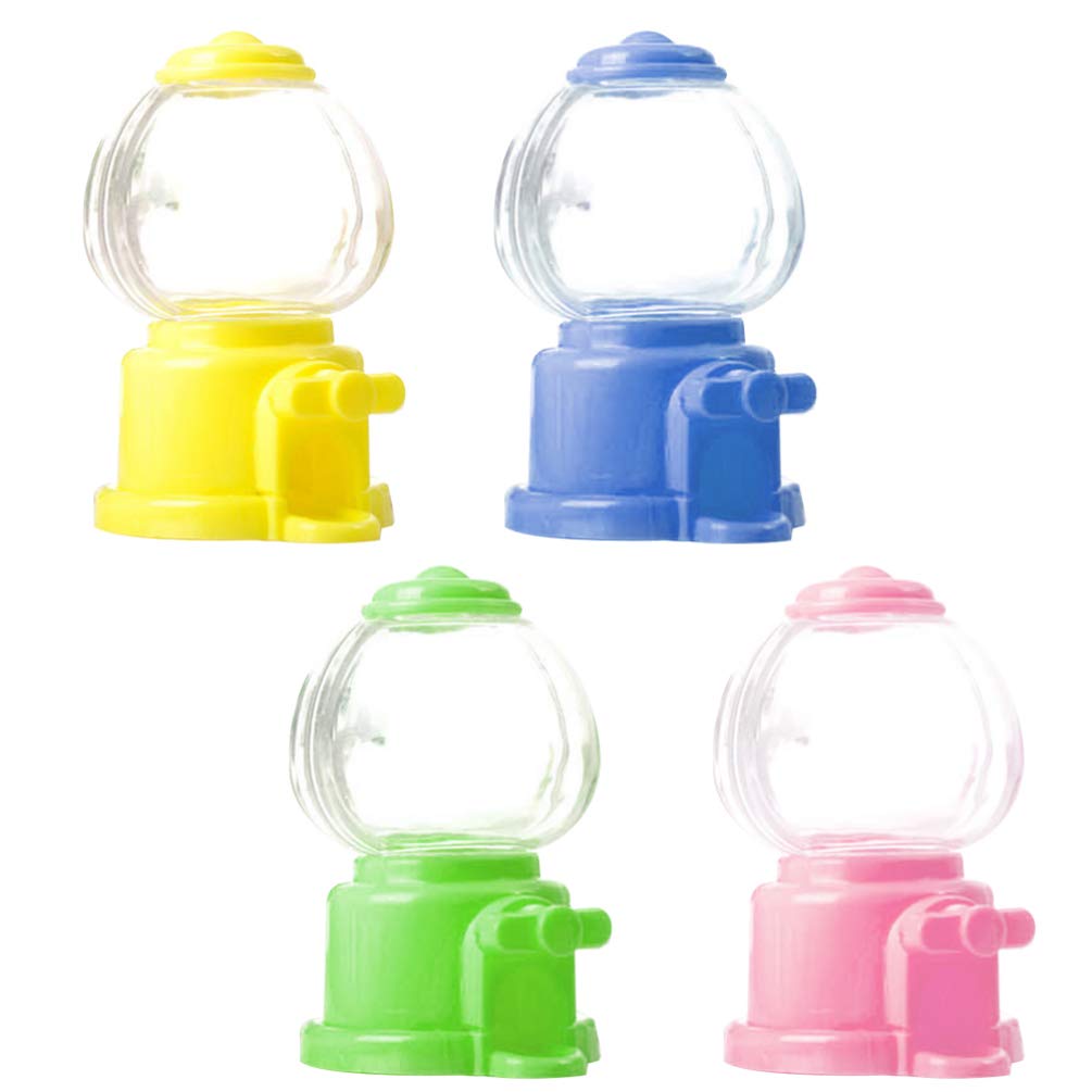 Buy Tomaibaby 4pcs Twirling Gumball Machine Plastic Clear Capsules Toy