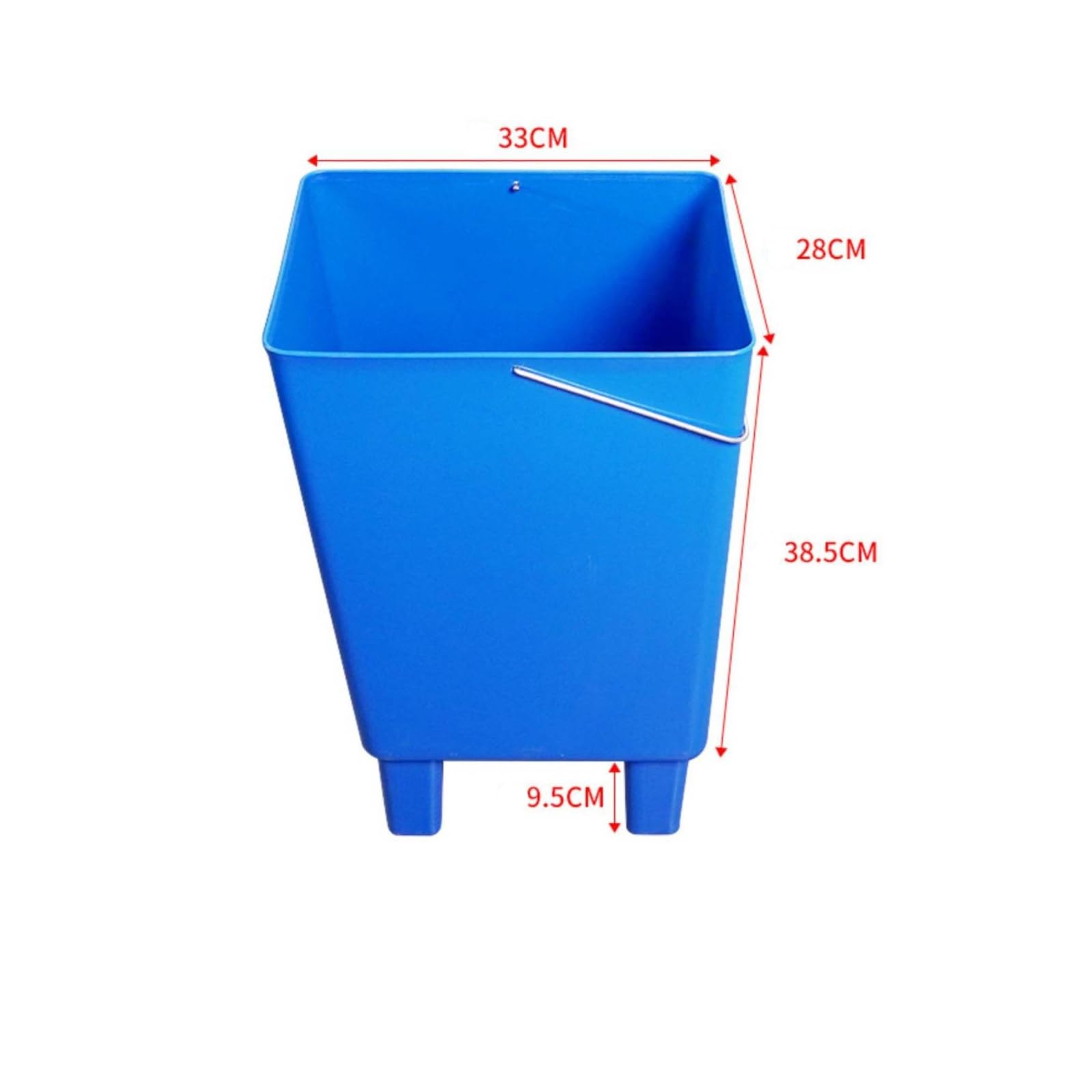 Cubo Retazos para Máquina Coser | Diseño Inclinado Práctico, amplio, Connedor, Costureros, Con Asa