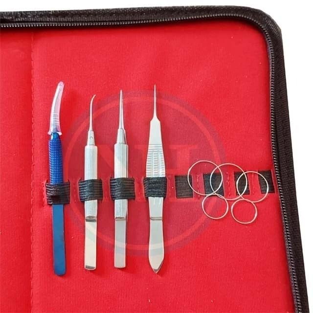 Ophthalmic Surgery Set 15 Pcs Stainless Steel (Re-usable)