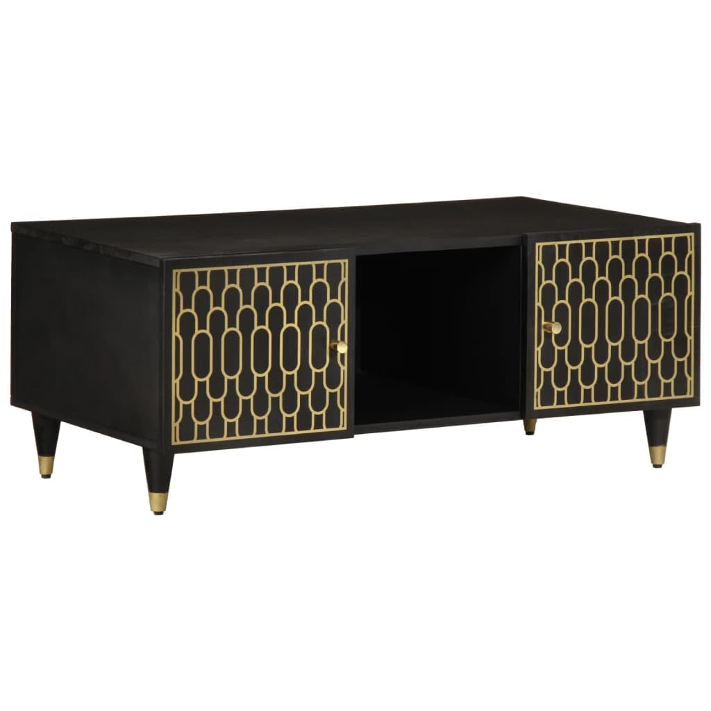 Table de canapé ShGaxin en manguier pour vos soirées en famille