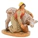 5" Julia Girl With Calf Figurine Fontanini by Roman
