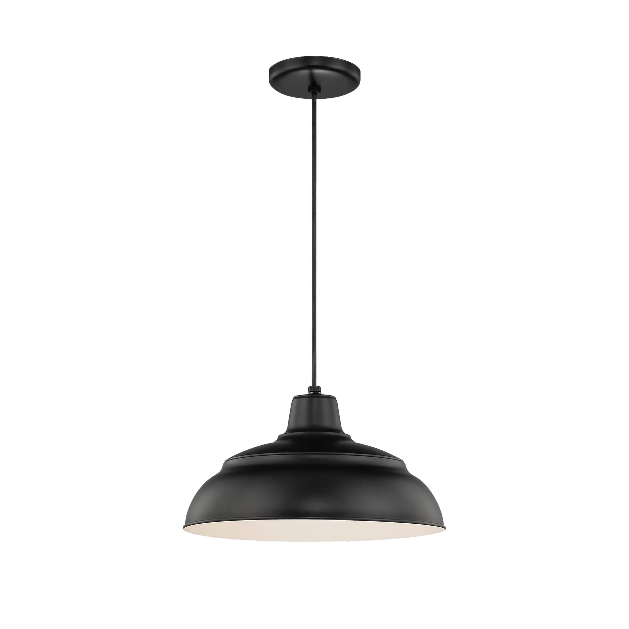 Millennium Lighting Warehouse/Cord Hung, Satin Black