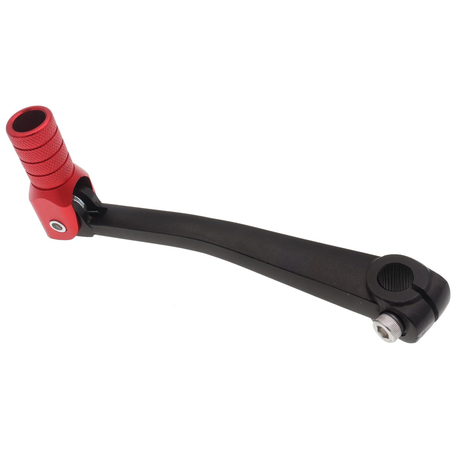 Zxhozdm Red With Black Aluminum Gear Lever For 50Cc 110Cc 125Cc 250Cc Dirt Bike Pit For Kayo Atomik Pro Bse Crf Klx(Red With Black)