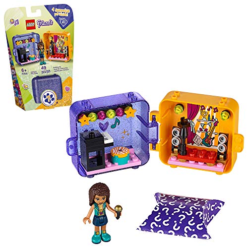 LEGO Friends Andrea’s Play Cube 41400 Building Kit, Includes a Pop Star Mini-Doll