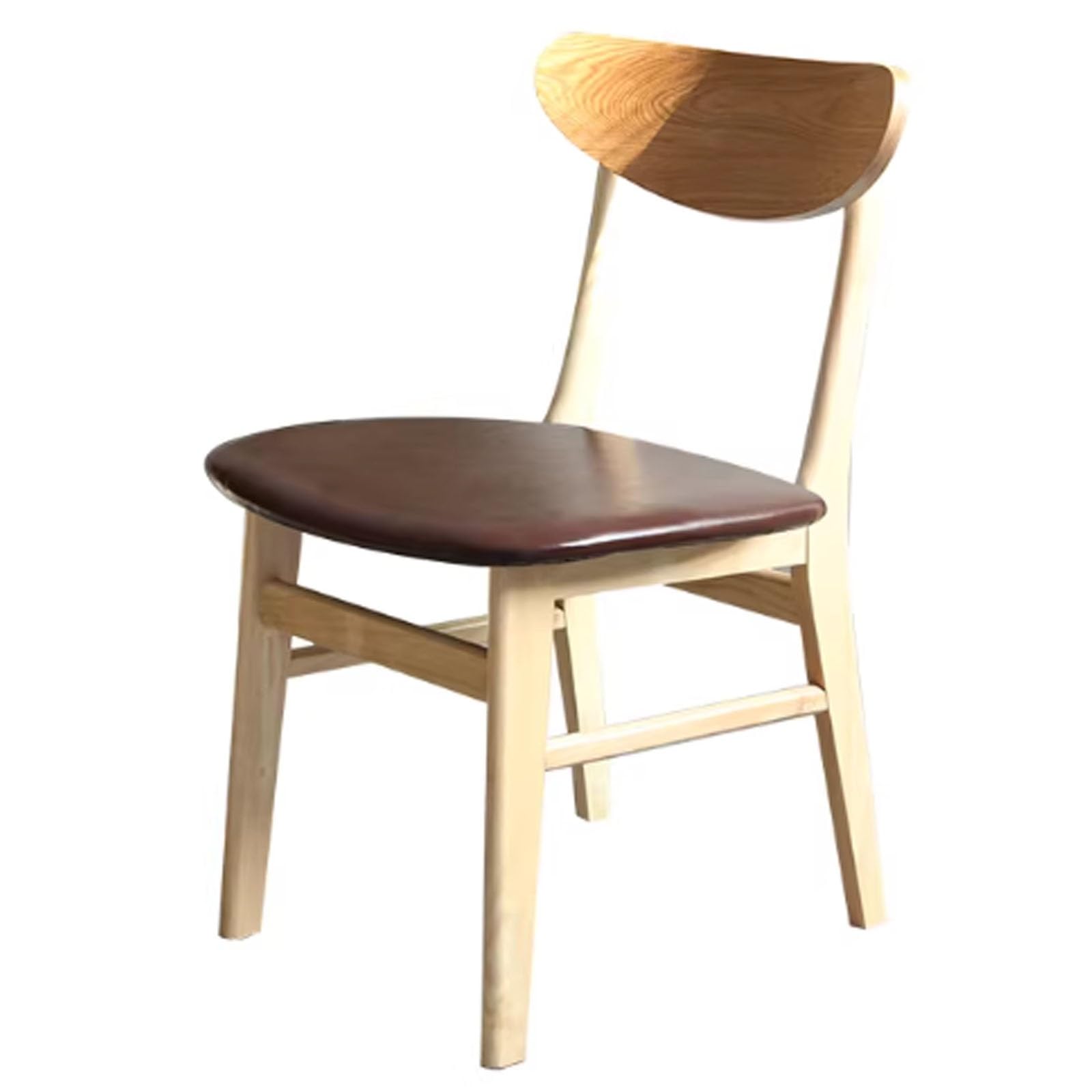 Milk Tea Shop Booth Sofa, Solid Wood Table and Chair Combination, Western Restaurant Coffee Shop Table and Chair, Simple Cold Drink and Dessert Shop(A4)