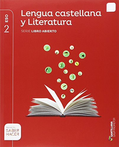 Portada de LENGUA Y LITERATURA SERIE LIBRO ABIERTO 2 ESO SABER HACER