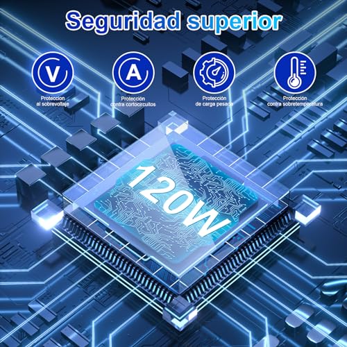 La Mejor Selección de Cargador rápido USB múltiples baterías Top diez. 3 Imagen adicional