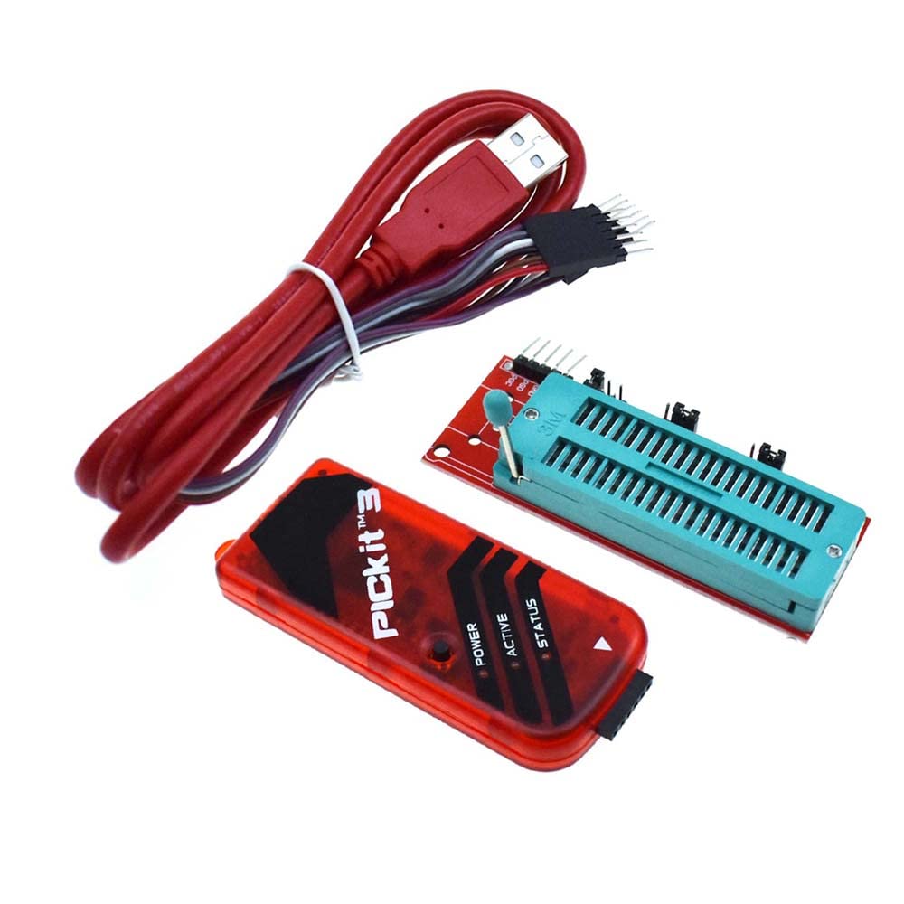 Reland Sun PICKIT2/3/3.5 Programmer PIC ICD2 PICKit 2 Programming Adapter Universal Programmer Seat (Kit 3+socket)