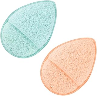 Balacoo 2 Pçs Esponja De Cuidados Com A Rosto Puff Removedor De Maquiagem Esponjas Limpeza Profunda Esponja Removedor De Maquiagem Puff Removedor Facial Esponja Rosto Esponja Rosto