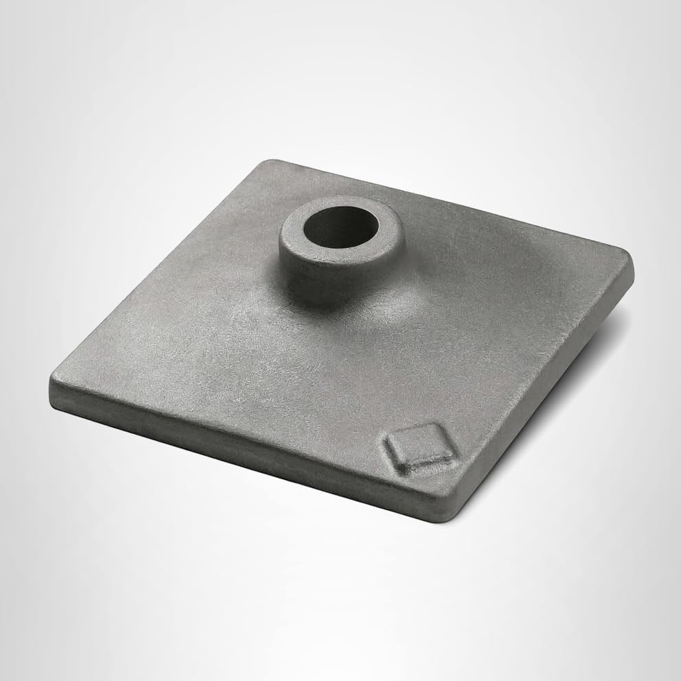 Bosch HS2125 8 In. x 8 In. Tamper Plate 1-1/8 In. Hex Hammer Steel