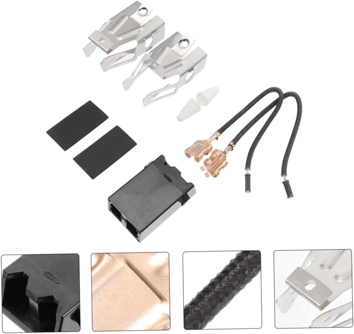 Gadpiparty Range Receptacle Burner Receptacle Kit Easy Install for Gas Stove Covers