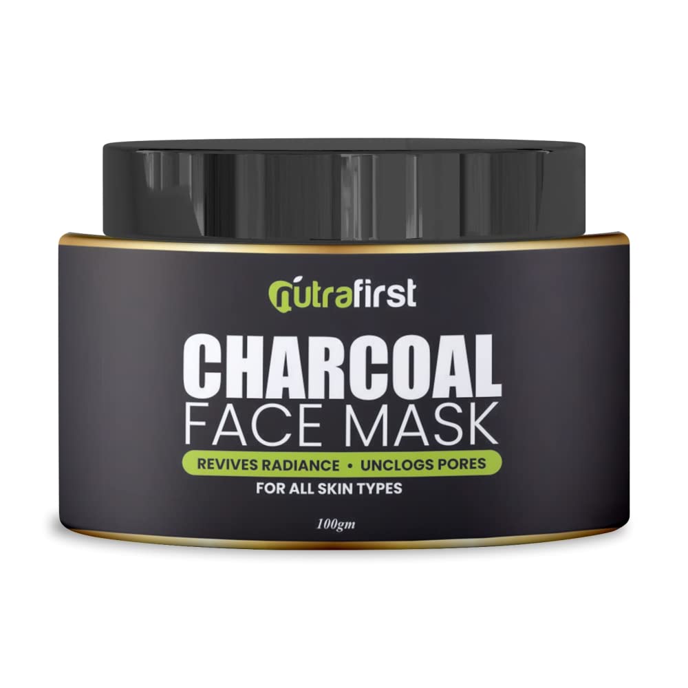 Nutrafirst Charcoal Peel Off Face Mask Deep Skin Cleansing