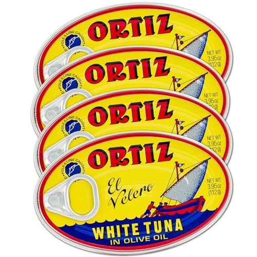Ortiz White Tuna in Olive Oil - 4-pack