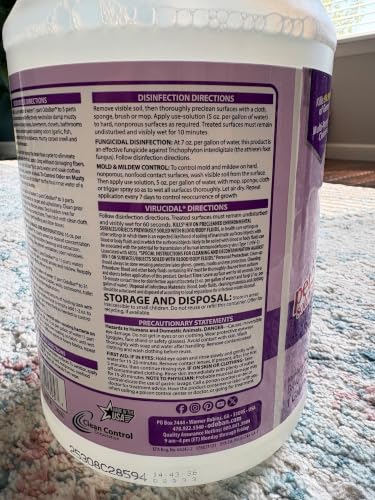 Image of OdoBan Disinfectant Concentrate and Odor Eliminator, Made in the USA, Lavender Scent, 4 Gallons