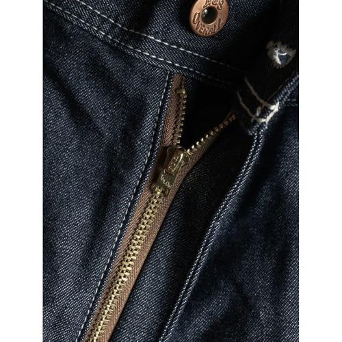 1950s Denim Painter Pants Loose Straight Fit4